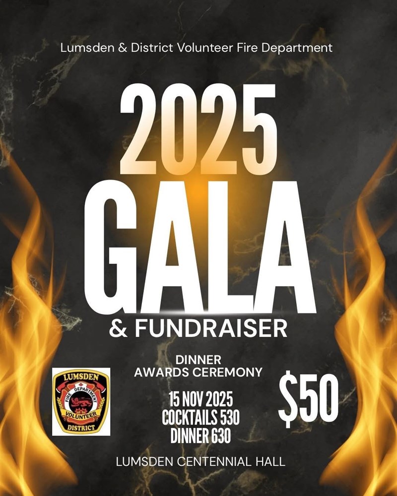 Lumsden Fire Department Fundraiser Gala